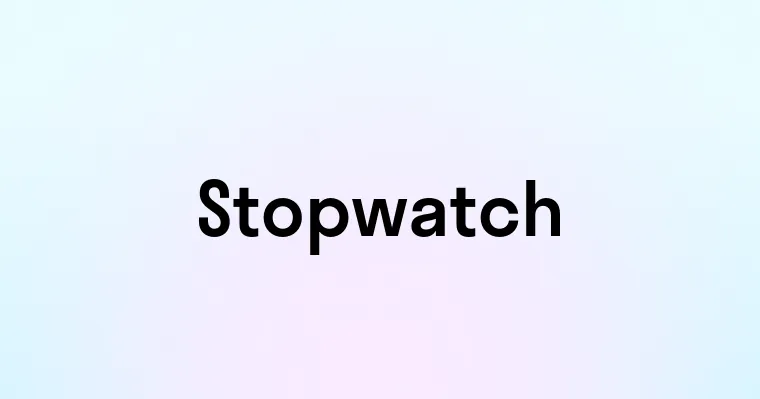 Stopwatch