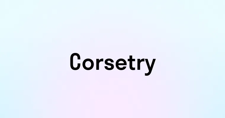 Corsetry