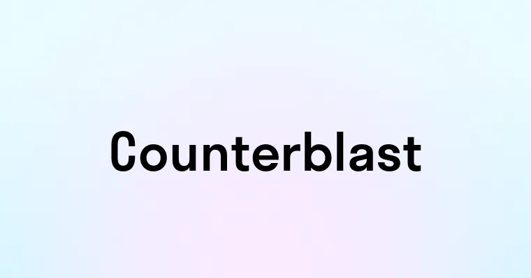 Counterblast