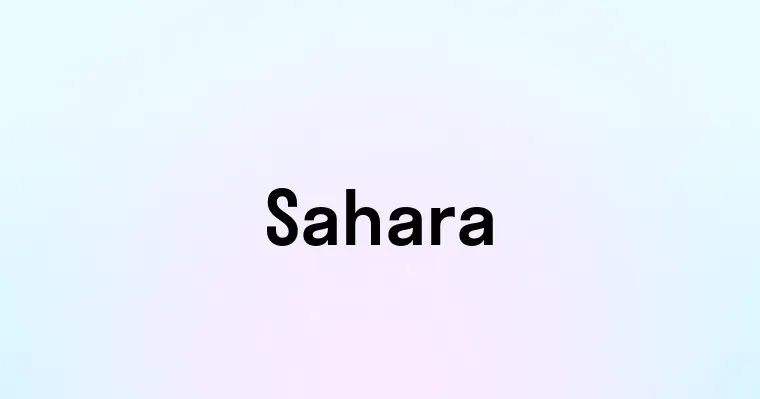 Sahara