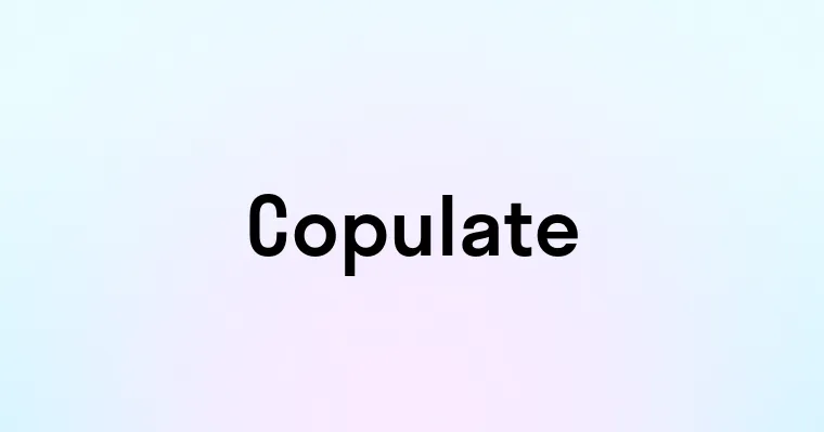 Copulate