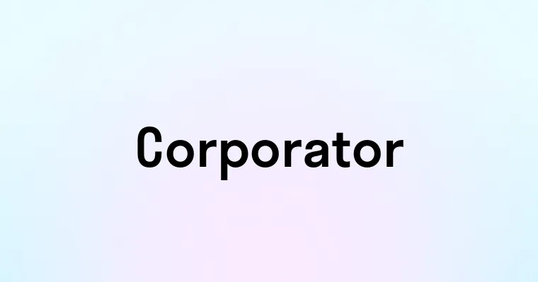 Corporator