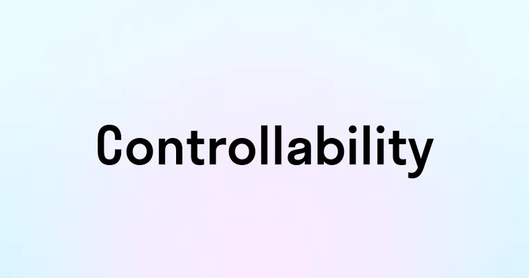 Controllability