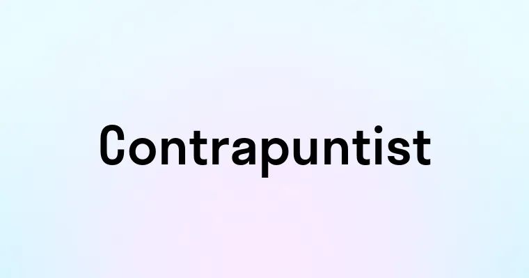 Contrapuntist