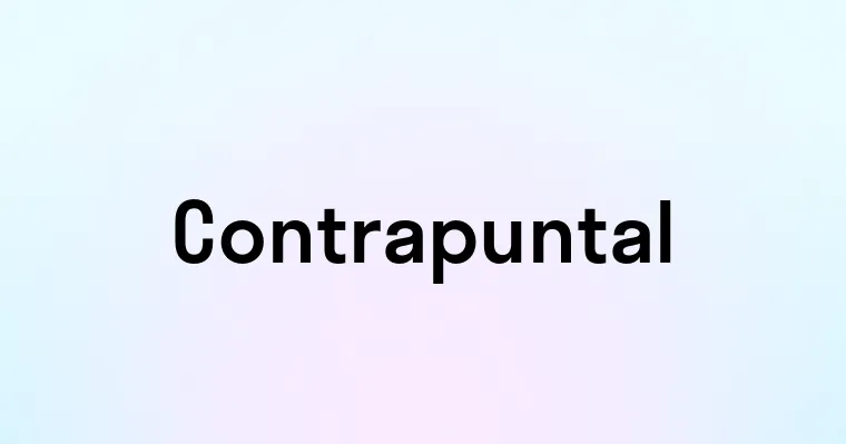 Contrapuntal