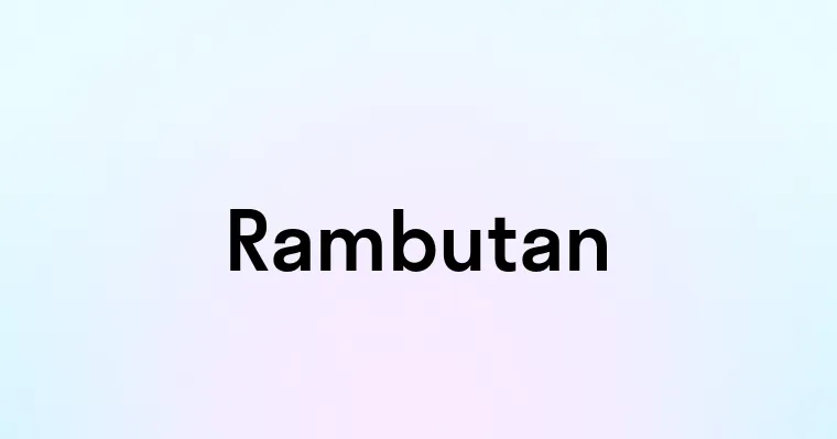 Rambutan