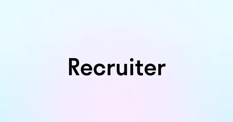 Recruiter