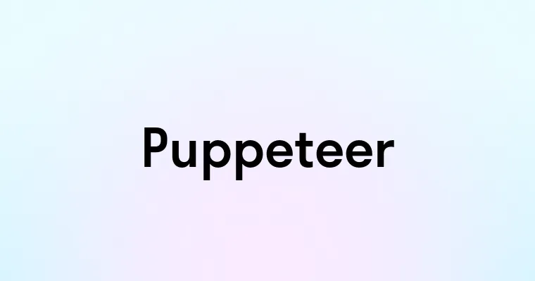 Puppeteer