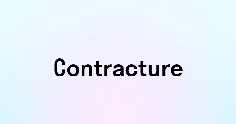 Contracture