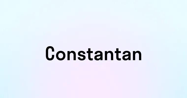 Constantan