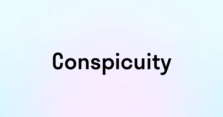 Conspicuity