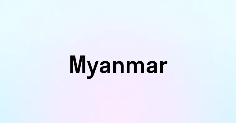 Myanmar