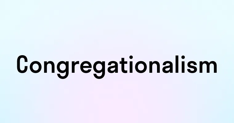 Congregationalism