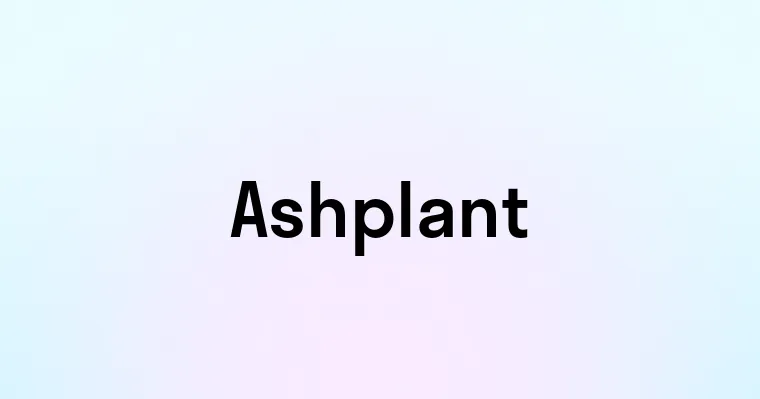 Ashplant