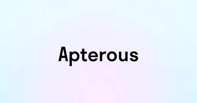 Apterous