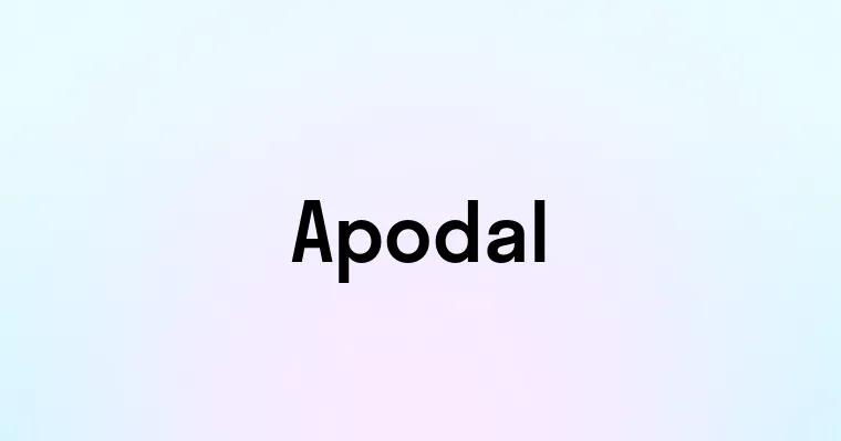 Apodal