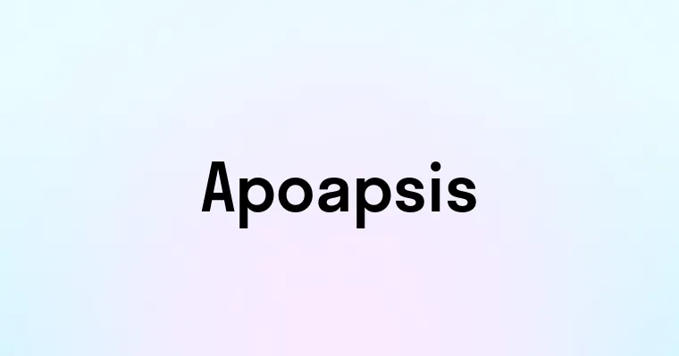 Apoapsis