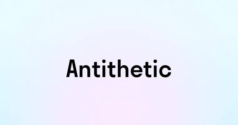 Antithetic