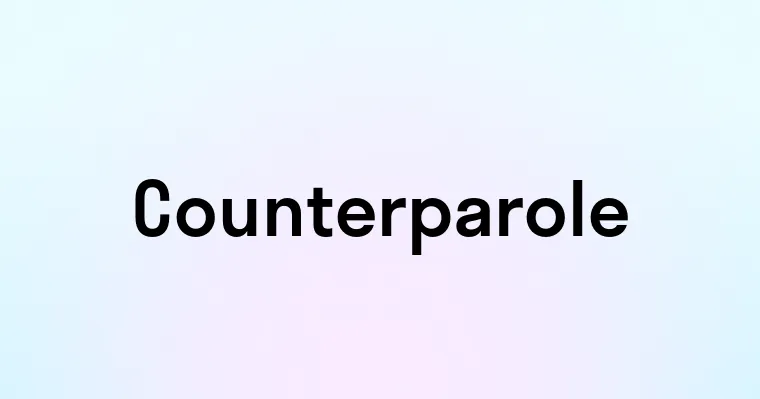 Counterparole