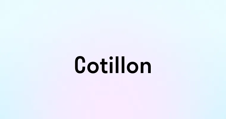 Cotillon