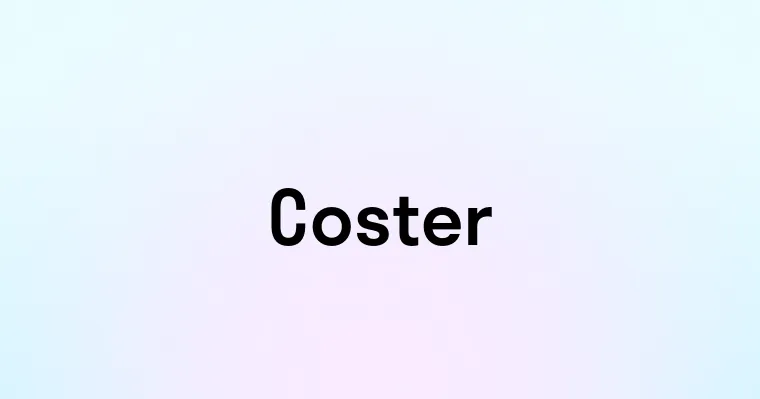 Coster