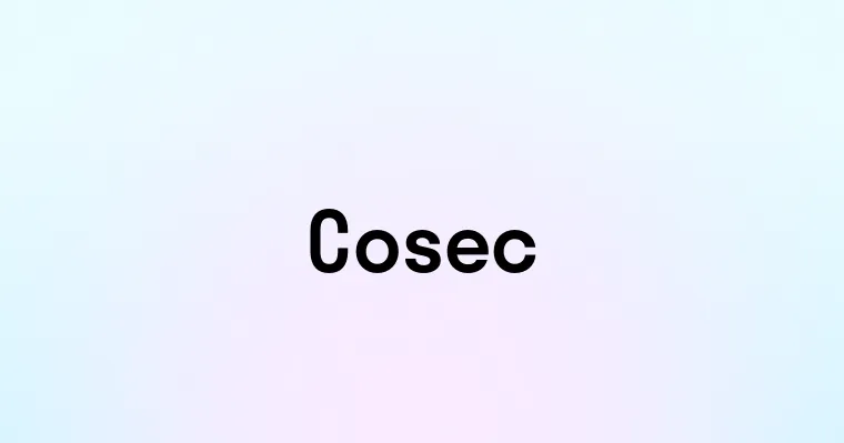 Cosec