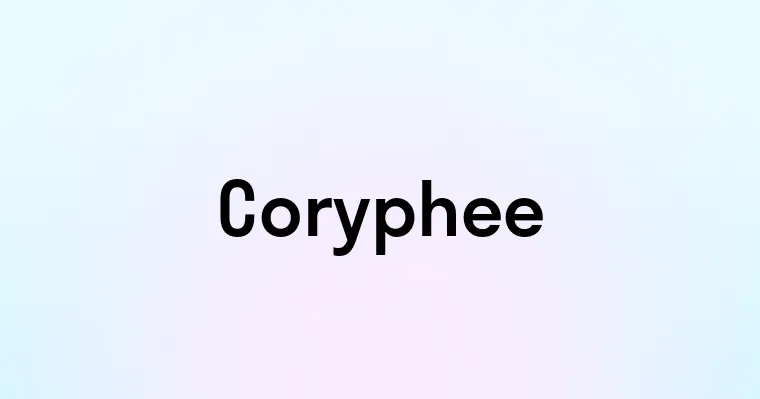 Coryphee