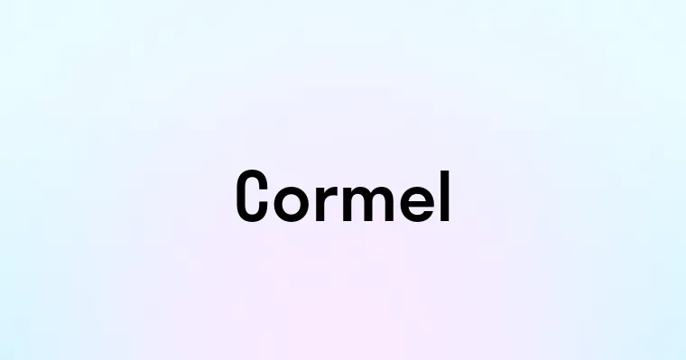 Cormel Example Cormel — перевод, транскрипция, произношение и примеры