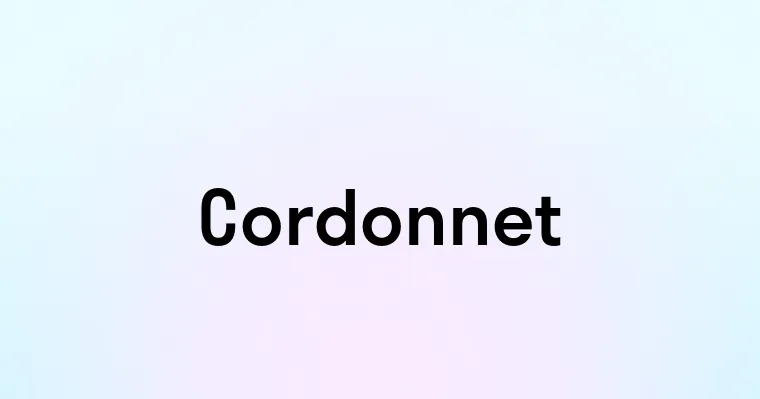 Cordonnet