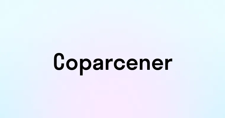 Coparcener