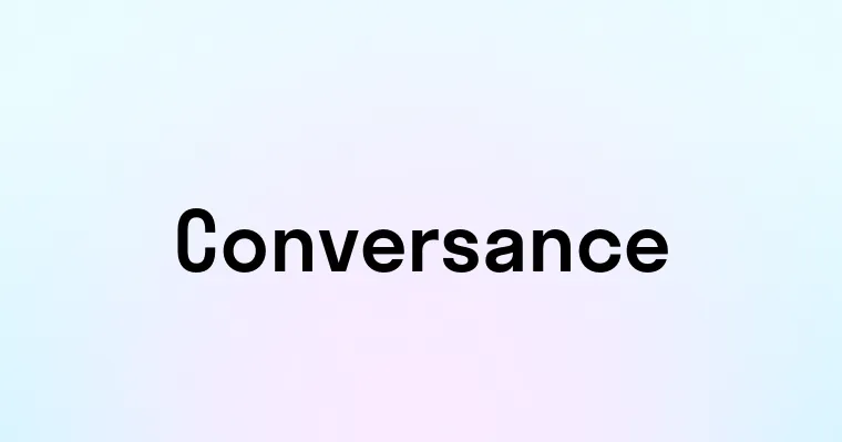 Conversance