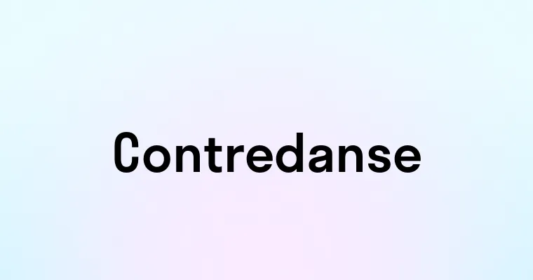 Contredanse