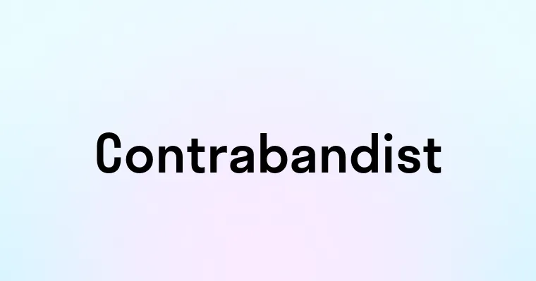 Contrabandist