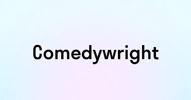 Comedywright