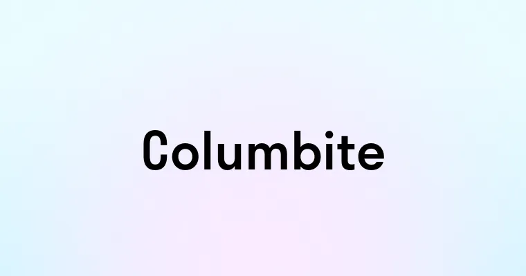 Columbite