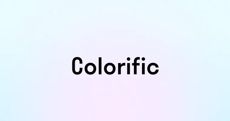 Colorific