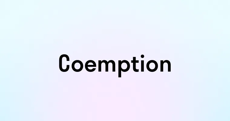 Coemption