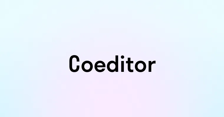 Coeditor