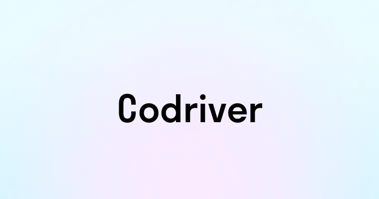 Codriver