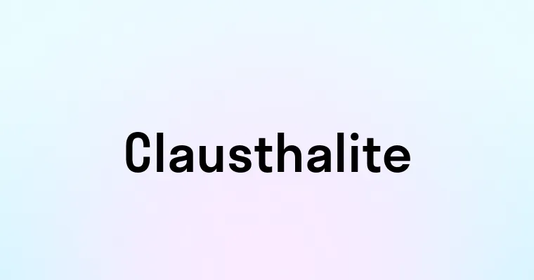 Clausthalite