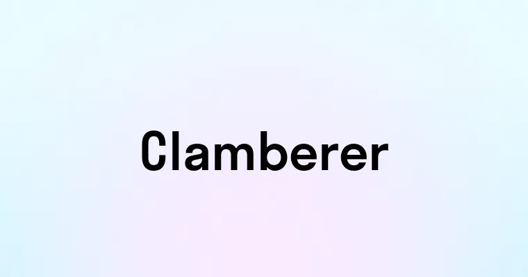 Clamberer