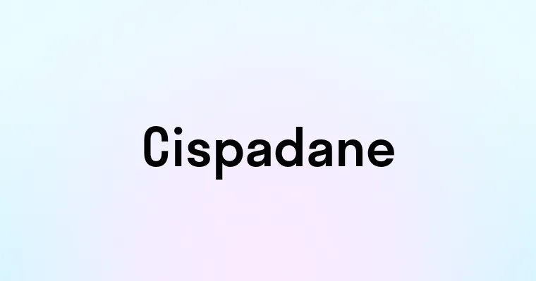 Cispadane