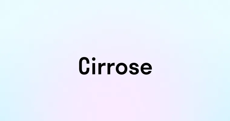 Cirrose