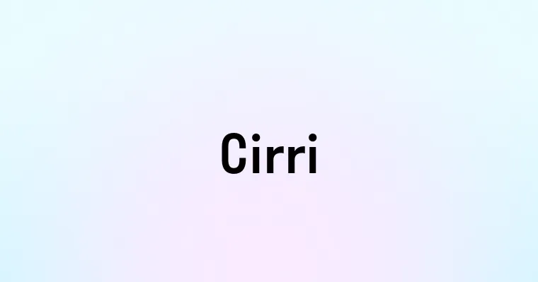 Cirri