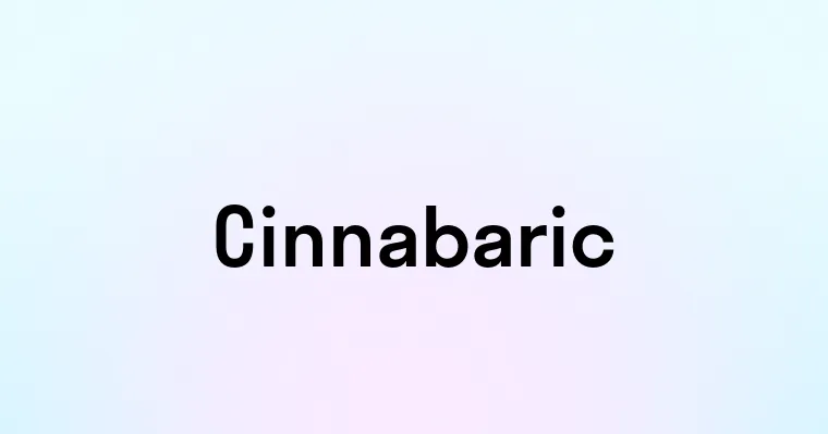 Cinnabaric