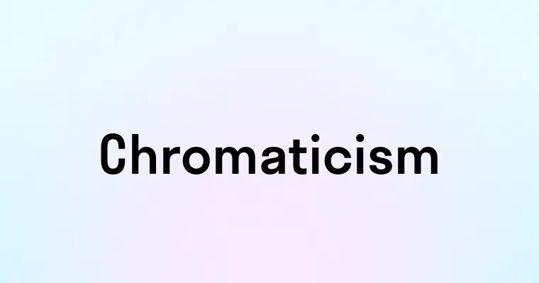 Chromaticism