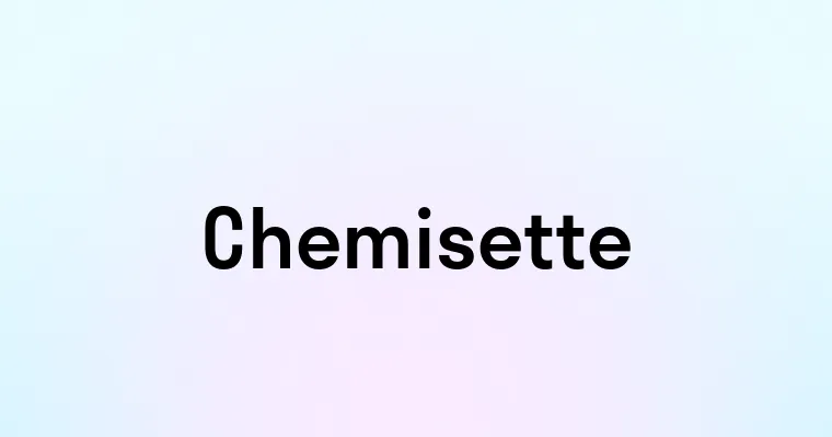 Chemisette