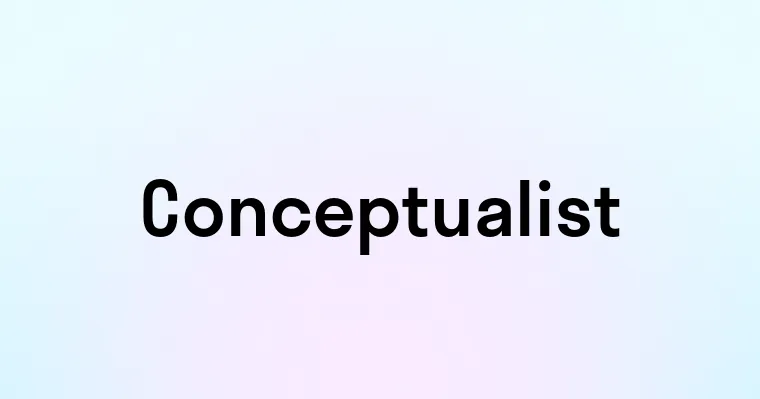 Conceptualist