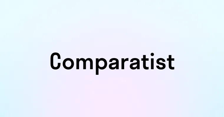 Comparatist