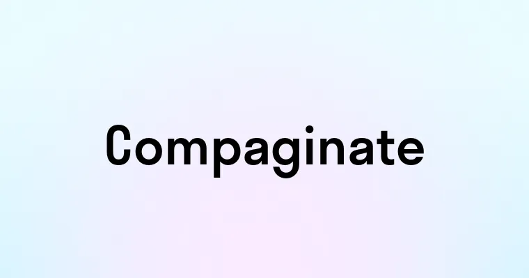 Compaginate